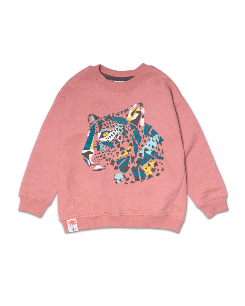 Sweat peluche rouge pour garçon Lost Paradise