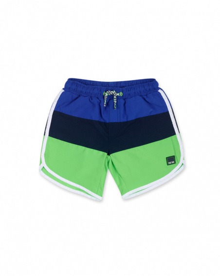 Short de bain rayé garçon Diving Adventures Short de bain rayé garçon Diving Adventures