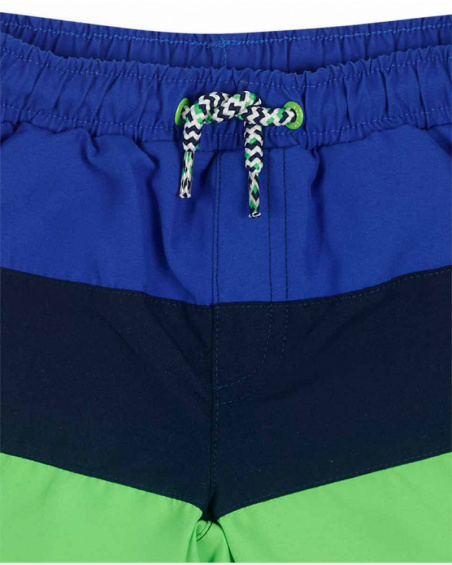 Short de bain rayé garçon Diving Adventures Short de bain rayé garçon Diving Adventures