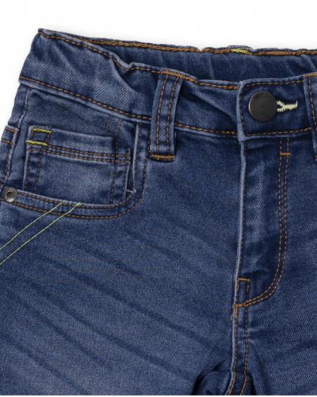 Pantalon en jean bleu pour garçon Diving Adventures Pantalon en jean bleu pour garçon Diving Adventures