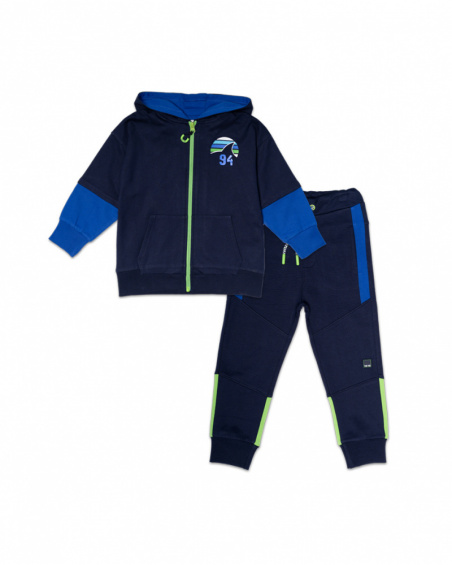 Ensemble peluche bleu pour garçon Diving Adventures Ensemble peluche bleu pour garçon Diving Adventures