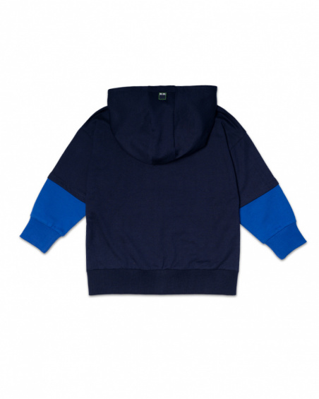 Veste polaire bleue pour garçon Diving Adventures Veste polaire bleue pour garçon Diving Adventures