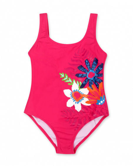 Maillot de bain fille Amazonia fuchsia Maillot de bain fille Amazonia fuchsia