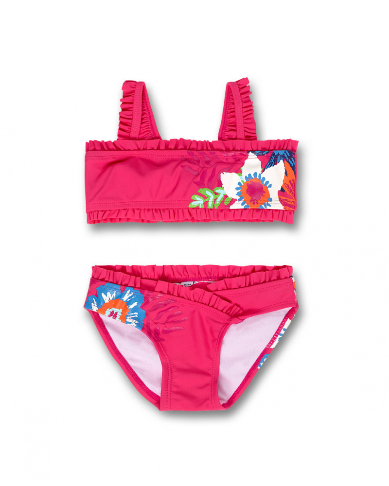 Bikini fuchsia fille Amazonia