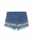 Short en jean bleu pour fille Amazonia Short en jean bleu pour fille Amazonia