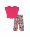 Ensemble tricot fille Amazonia fuchsia Ensemble tricot fille Amazonia fuchsia
