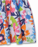 Robe en maille popeline fuchsia pour fille Amazonia Robe en maille popeline fuchsia pour fille Amazonia