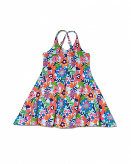 Robe en maille imprimée fille Amazonia Robe en maille imprimée fille Amazonia