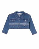 Veste en jean bleu pour fille Amazonia Veste en jean bleu pour fille Amazonia