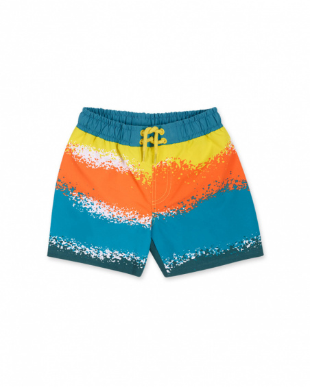 Short de bain rayé garçon All Terrain Short de bain rayé garçon All Terrain