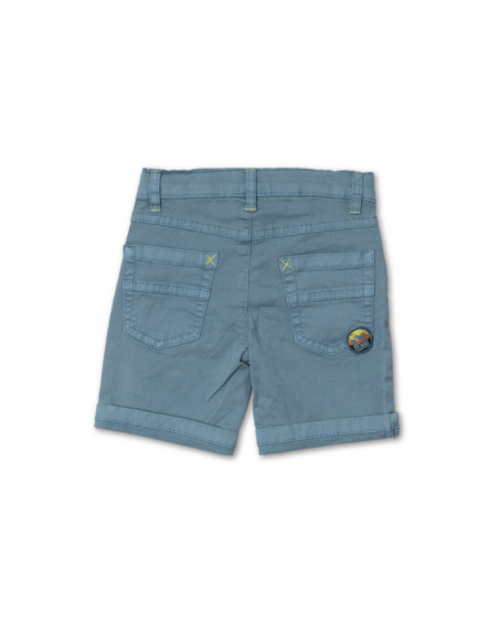 Bermuda twill vert garçon Tout Terrain Bermuda twill vert garçon Tout Terrain