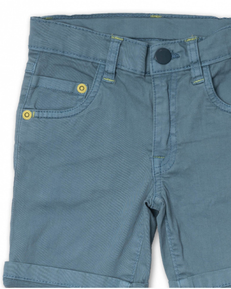 Bermuda twill vert garçon Tout Terrain Bermuda twill vert garçon Tout Terrain