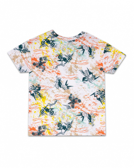 T-shirt tricot beige All Terrain garçon T-shirt tricot beige All Terrain garçon