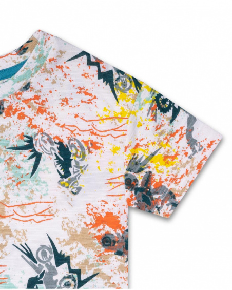 T-shirt tricot beige All Terrain garçon T-shirt tricot beige All Terrain garçon