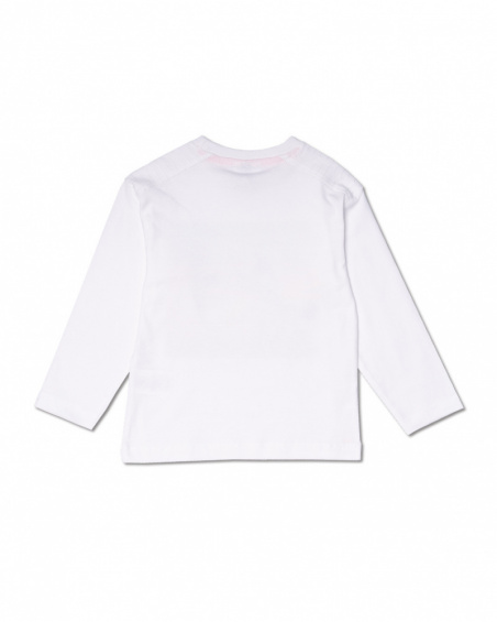 T-shirt long en maille blanc pour garçon All Terrain T-shirt long en maille blanc pour garçon All Terrain