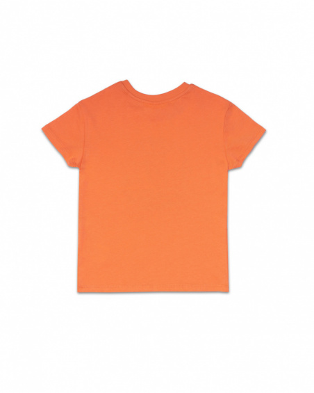 T-shirt tricot orange All Terrain garçon T-shirt tricot orange All Terrain garçon