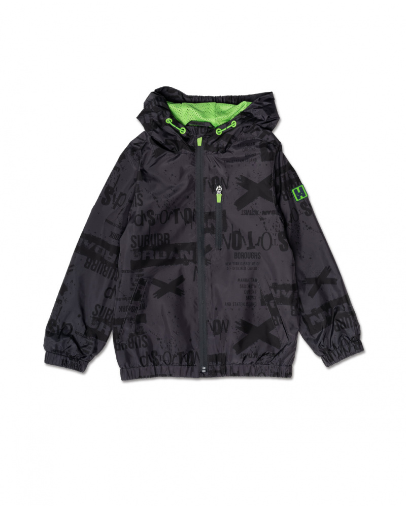 Veste plate garçon Urban Activist grise