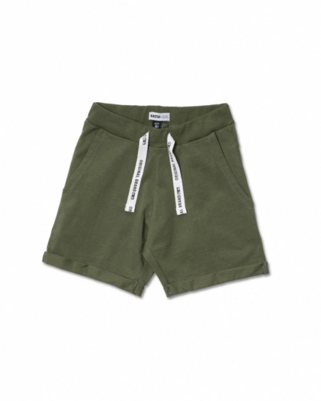 Bermuda Coast tricot garçon kaki Basics Garçon Bermuda Coast tricot garçon kaki Basics Garçon