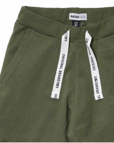 Bermuda Coast tricot garçon kaki Basics Garçon Bermuda Coast tricot garçon kaki Basics Garçon