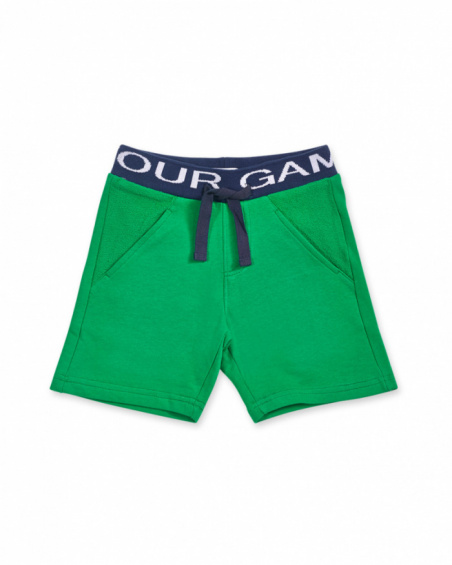Bermuda Limit vert tricot garçon Basics Garçon Bermuda Limit vert tricot garçon Basics Garçon
