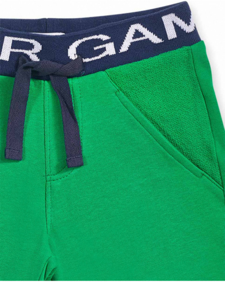 Bermuda Limit vert tricot garçon Basics Garçon Bermuda Limit vert tricot garçon Basics Garçon