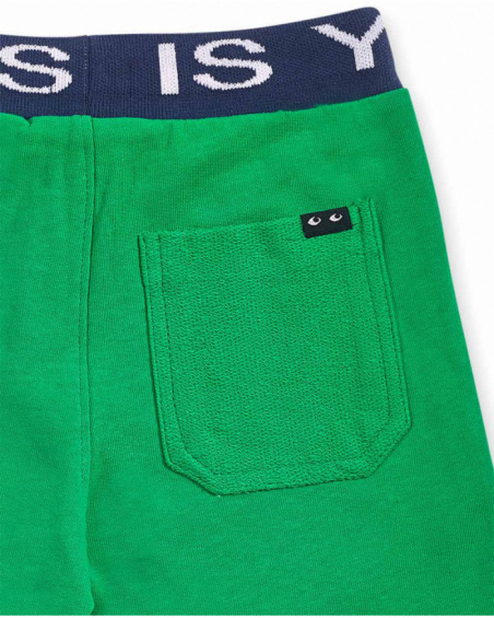 Bermuda Limit vert tricot garçon Basics Garçon Bermuda Limit vert tricot garçon Basics Garçon
