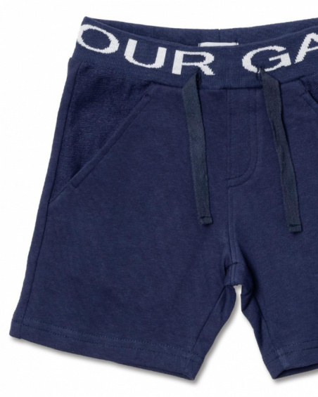 Bermuda Limit noir tricot garçon Basics Garçon Bermuda Limit noir tricot garçon Basics Garçon