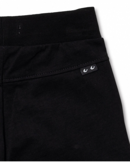 Côte des Bermudes garçon en tricot noir Basics Garçon Côte des Bermudes garçon en tricot noir Basics Garçon