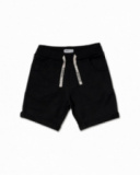 Bermuda Frank garçon en maille noire Basics Garçon Bermuda Frank garçon en maille noire Basics Garçon