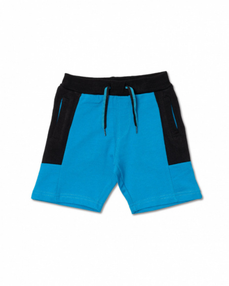 Tricot garçon bleu bermuda Wild thing Tricot garçon bleu bermuda Wild thing