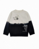 Sweat en maille noir blanc pour garçon Urban Activist Sweat en maille noir blanc pour garçon Urban Activist