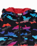 Sweat garçon Wild Thing imprimé en maille ajourée Sweat garçon Wild Thing imprimé en maille ajourée