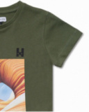 T-shirt dune tricot kaki garçon Desert trail T-shirt dune tricot kaki garçon Desert trail