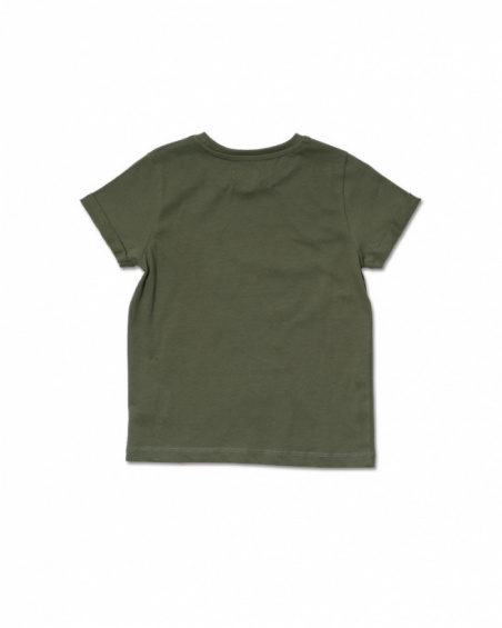 T-shirt tricot kaki garçon Desert trail T-shirt tricot kaki garçon Desert trail