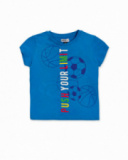 T-shirt en maille bleu pour garçon Votre jeu T-shirt en maille bleu pour garçon Votre jeu