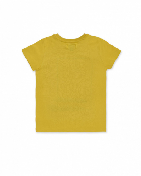 T-shirt en maille jaune pour garçon Votre jeu T-shirt en maille jaune pour garçon Votre jeu