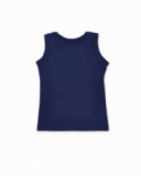 Débardeur en jersey bleu marine pour garçon Votre jeu Débardeur en jersey bleu marine pour garçon Votre jeu