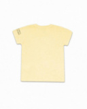 T-shirt Beach Days jaune en maille pour garçon T-shirt Beach Days jaune en maille pour garçon