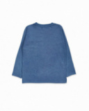 T-shirt long bleu en maille garçon Beach Days T-shirt long bleu en maille garçon Beach Days