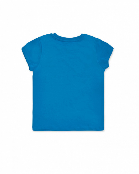 T-shirt bleu en maille pour garçon Wild thing T-shirt bleu en maille pour garçon Wild thing