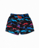 Bermuda noir imprimé pour garçon Wild thing Bermuda noir imprimé pour garçon Wild thing