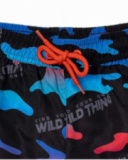Bermuda noir imprimé pour garçon Wild thing Bermuda noir imprimé pour garçon Wild thing