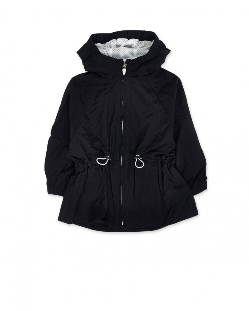 Veste plate noire pour fille One day in NYC