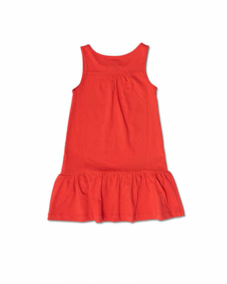 Robe en maille orange pour fille Oasis Robe en maille orange pour fille Oasis