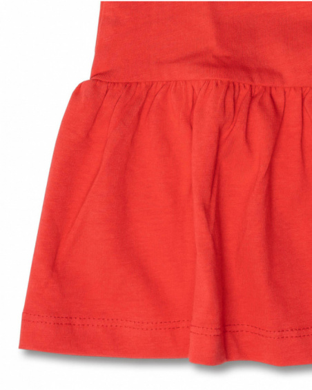 Robe en maille orange pour fille Oasis Robe en maille orange pour fille Oasis