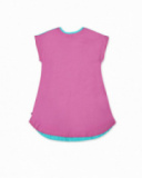 Robe en maille bleue pour fille Paradiso beach Robe en maille bleue pour fille Paradiso beach