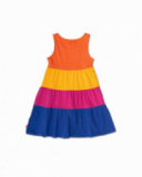 Robe bustier en maille rayée pour fille Full Bloom Robe bustier en maille rayée pour fille Full Bloom