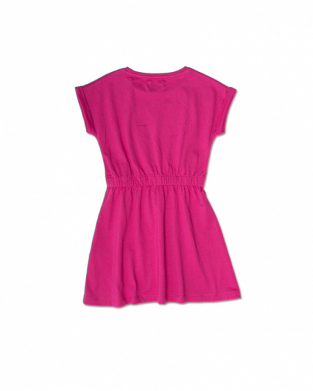 Robe en maille violette pour fille Full Bloom Robe en maille violette pour fille Full Bloom