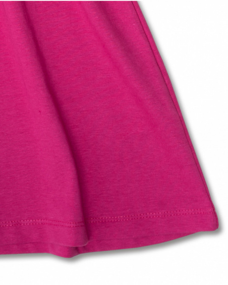 Robe en maille violette pour fille Full Bloom Robe en maille violette pour fille Full Bloom