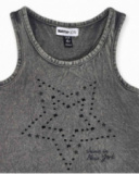 Robe en maille grise pour fille One day in NYC Robe en maille grise pour fille One day in NYC